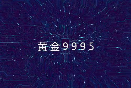 黄金9995